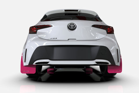 Rally Armor 22-26 Subaru WRX Pink Mud Flap BCE Logo - MF92-BCE22-PK/BLK