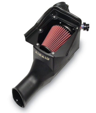 Airaid 03-07 Ford Power Stroke 6.0L Diesel MXP Intake System w/o Tube (Dry / Red Media) - 401-131-1