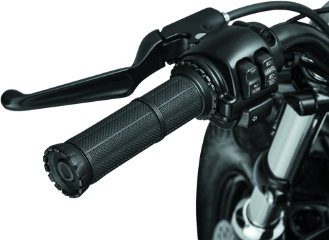 Kuryakyn Riot Grips Dual Cable Satin Black - 3582