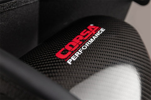 Corsa 19-21 Dodge Challenger SRT/Hellcat/Redeye/Demon Carbon Fiber Air Intake w/ MaxFlow 5 Oil Filt. - 44004