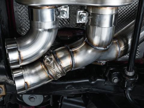 AWE Tuning 21+ Wrangler 392 Switchpath Cat-Back Exhaust- Quad BashGuards - 3025-41392