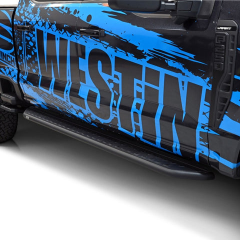 Westin 15-23 Ford F150 (SuperCrew) Outlaw Running Boards - Textured Black - 28-31095