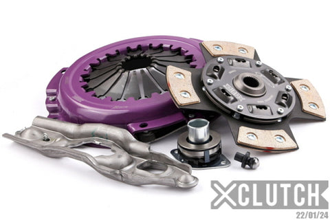XClutch 06-12 Mitsubishi Colt Ralliart 1.5L Stage 2 Sprung Ceramic Clutch Kit - XKMI22015-1B