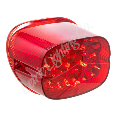 Letric Lighting Squareback Led Taillight Red - LLC-SQTL-RA