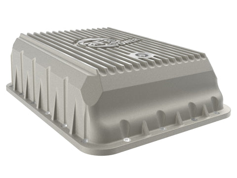 aFe POWER Street Series Transmission Pan Raw w/ Machined Fins RAM 3500 13-24 (AS69RC Transmission) - 46-71500A