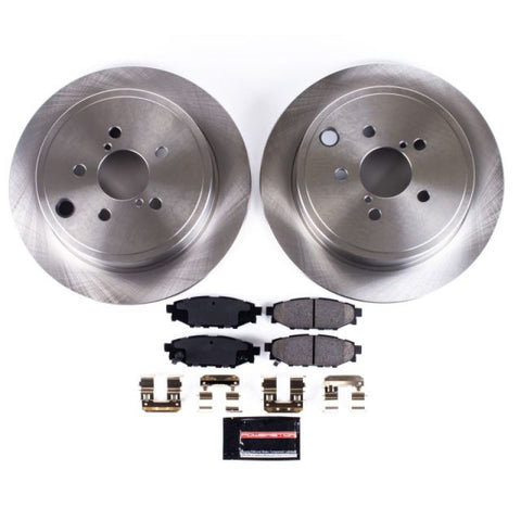 Power Stop 13-16 Subaru BRZ Rear Autospecialty Brake Kit - KOE4631