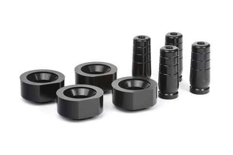 Daystar 1997-2006 Jeep Wrangler TJ - 1 3/4in (Coil Spacers & Ext Bump Stops) Front & Rear (Pair) - KJ09103BK