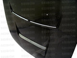 Seibon 95-96 Nissan 240sx DV Carbon Fiber Hood - HD9596NS240-DV