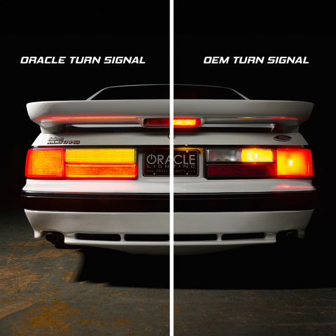 ORACLE Lighting 87-93 Mustang LX Full Sequential LED Tail Light Conversion Kit - 8208-023