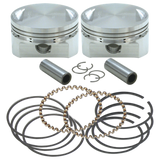 S&S Cycle 84-99 BT 3-1/2in Standard Bore Forged Stroker Piston Kit - 106-5554