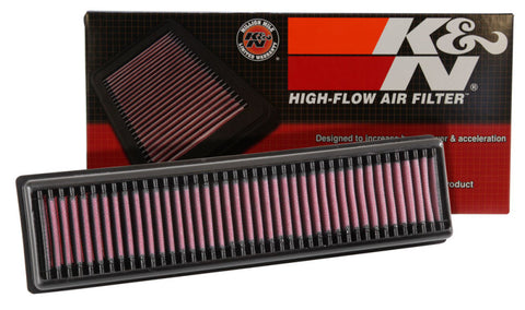 K&N 2015 Mercedes Benz C180 L4-1.6L DSL Replacement Drop In Air Filter - 33-3047