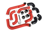 GrimmSpeed 2008-2014 Subaru WRX Front Mount Intercooler Kit Black Core / Red Pipe - 090251