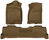 Husky Liners 07-13 GM Escalade/Suburban/Yukon WeatherBeater Tan Front & 2nd Seat Floor Liners - 98253