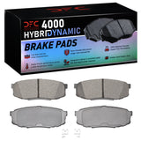 DFC 07-22 Toyota Tundra Rear 4000 Hybridynamic Brake Pads - 4000-1304-00