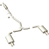 MagnaFlow 11-13 Ford Explorer V6 3.5L SS Catback Exhaust Dual Split Rear Exit w/ 3.5in SS Tips - 15467