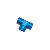 Russell Performance 1/2in Female Pipe Tee Fitting (Blue) - 661740
