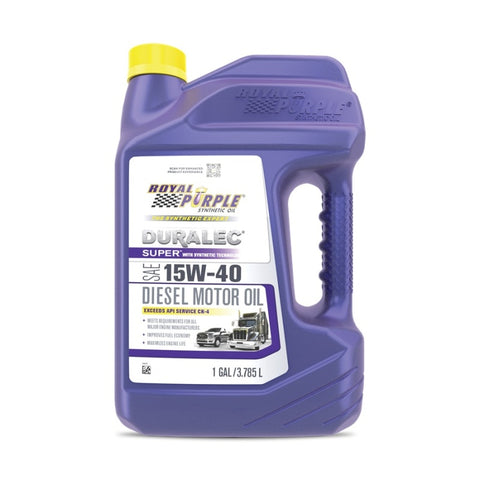 Royal Purple Duralec Super Diesel 15W40 CK-4 Motor Oil - 1 Gallon - 43154