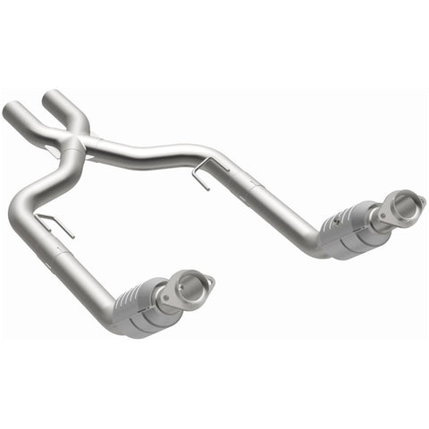 MagnaFlow Direct Fit Catalytic Converter Tru-X Assy 05 Mustang GT - 15448