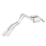 Stainless Works 2010-14 Raptor Exhaust 3in S-Tube Mufflers Exits Behind Passenger Rear Tire - FTR10CB-LMF