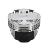 Manley Toyota 2JZGTE 94mm Stroke 87.00mm Bore -6cc Dish 10:1 CR Turbo Tuff Piston Set w/ Rings - 629310CE-6