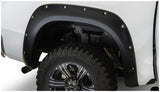 Bushwacker 07-13 Toyota Tundra Fleetside Pocket Style Flares 4pc 97.6/78.7/66.7in Bed - Black - 30911-02