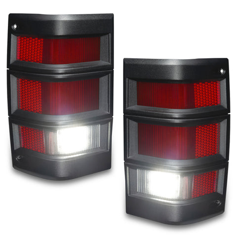 ORACLE Lighting Jeep Comanche MJ LED Tail Lights - Standard Red Lens - 5909-003