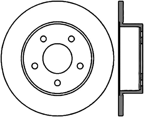 StopTech Slotted & Drilled Sport Brake Rotor - 127.63049L