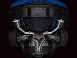 AWE Tuning 2024 Ford Mustang GT Fastback S650 RWD Touring Catback Exhaust w/ Dual Diamond Black Tips - 3015-33650