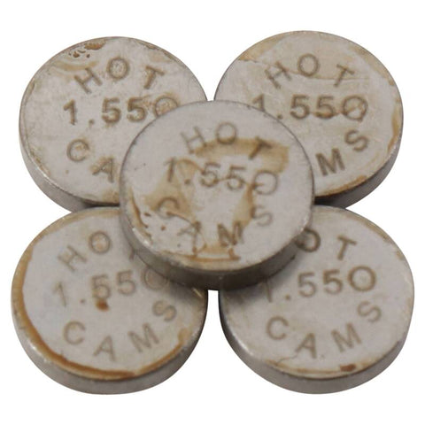 Hot Cams 07-16 CRF 150 R/2016 CRF 150 RB Big Wheel 1.550mm Shim Kit - 5 Pack - 5PK748155