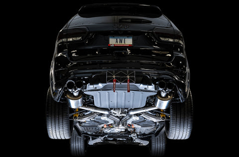 AWE Tuning 2020 Jeep Grand Cherokee SRT/Trackhawk Touring Edition Exhaust - Use w/Stock Tips - 3015-31017
