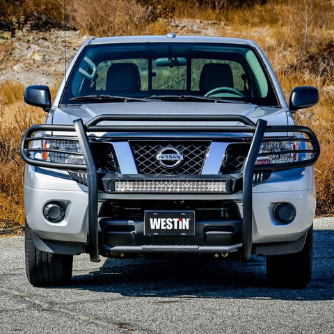 Westin 12-20 Nissan Frontier Sportsman X Grille Guard - Textured Black - 40-32075