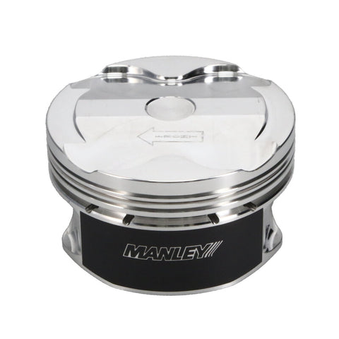 Manley 2018+ Ford Coyote 5.0L DOHC +1cc Dish 3.667in Bore 11:1 CR Platinum Piston Set - 595805C-8