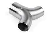 APR Cast T304 Stainless Steel Y-Splitter - 76mm to Dual 63.5mm (3in to Dual 2.5in) - EXH0101