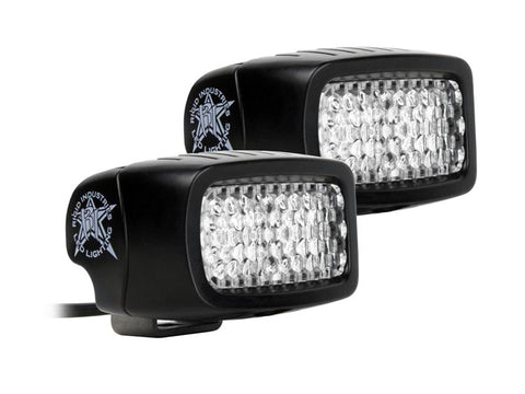 Rigid Industries SRQ - Flush Mount - Diffused - Back Up Light Kit - 980033