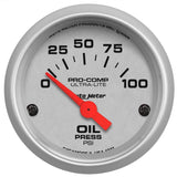 Autometer Ultra-Lite 1969 Camaro Dash Kit 6pc Tach / MPH / Fuel / Oil / WTMP / Volt - 7021-UL