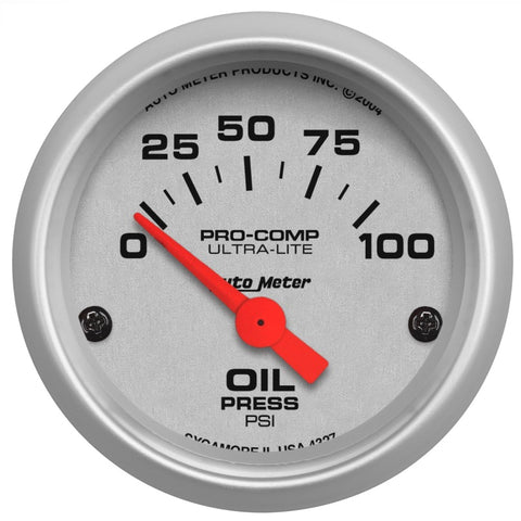 Autometer Ultra-Lite 1969 Camaro Dash Kit 6pc Tach / MPH / Fuel / Oil / WTMP / Volt - 7021-UL