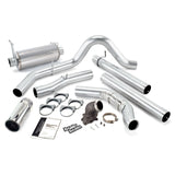Banks Power 01-03 Ford 7.3L 275HP w/Cat (MT) Monster Exh w/ Power Elbw - SS Single Exh w/ Chrome Tip - 48660