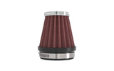 K&N Universal Chrome Filter 2 1/8 inch FLG / 3 inch Bottom / 2 inch Top / 3 inch Height - RC-2330