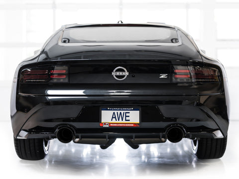 AWE 2023 Nissan Z RZ34 RWD Touring Edition Catback Exhaust System w/ Diamond Black Tips - 3015-33400