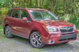 Rally Armor 14-18 Subaru Forester Black Mud Flap w/ Grey Logo - MF28-UR-BLK/GRY