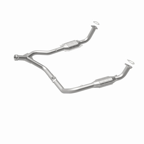 MagnaFlow Conv DF 95-99 Range Rover 4.0/4.6L GEMS Y-Pipe Assembly *NOT FOR SALE IN CALIFORNIA* - 93694