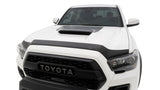 AVS 16-18 Toyota Tacoma Aeroskin Low Profile Hood Shield - Matte Black - 377079
