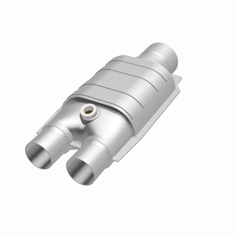 MagnaFlow Universal Catalytic Converter 3 inch/2 inch Single/dual with O2 - 51047