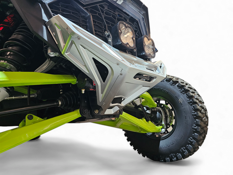 Elektric Offroad 2022-2025 Polaris Rzr Pro R/ Pro S/Turbo R Billet Front Winch Bumper Anodized Clear - FWB610031