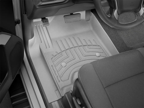 WeatherTech 2017+ Ford F-250/F-350/F-450/F-550 SuperCab/SuperCrew Front FloorLiner HP - Grey - 4610121IM