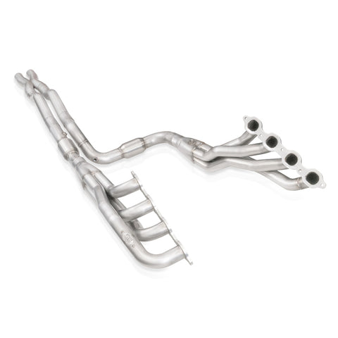 Stainless Works 2020-21 Silverado HD 6.6L 1-7/8in Long Tube Header Kit Performance Connect - CT220HSTCAT