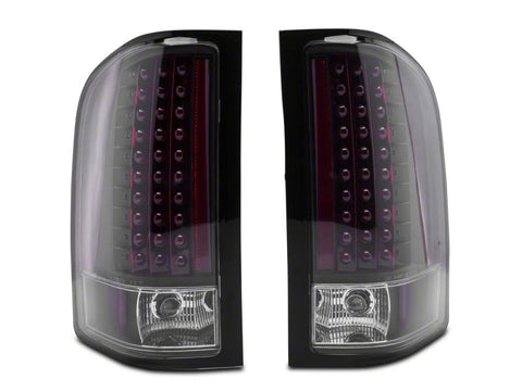 Raxiom 07-13 Chevrolet Silverado 1500 LED Tail Lights- Blk Housing (Clear Lens) - S112716