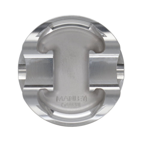 Manley 2018+ Ford Coyote 5.0L DOHC -6cc Dish 3.700in Bore 10:1 CR Platinum Extreme Duty Piston Set - 595738CE-8
