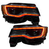 Oracle 1421 Jeep Grand Cherokee Dynamic Headlight DRL Upgrade Kit ColorSHIFT Dynamic - 1284-332