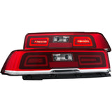 ANZO 2014-2015 Chevrolet Camaro LED Taillights Red/Clear - 321322